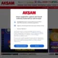 aksam.com.tr screenshot