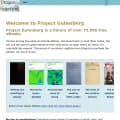 gutenberg.org screenshot