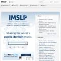 imslp.org screenshot