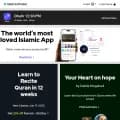islamicfinder.org screenshot