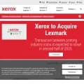 xerox.com screenshot